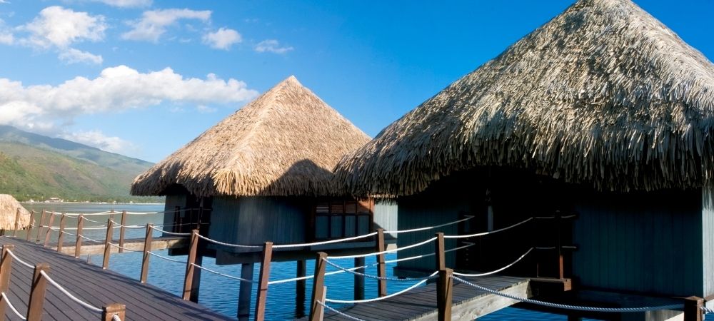Tahitian Thatch Offers Exotic Atmosphere